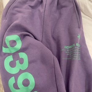 939 LOGO SWEAT PANTS (Purple)